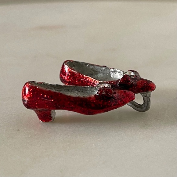 CCI Ruby red shoes pendant. - Picture 3 of 8